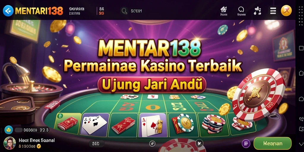 Tampilan gameplay MENTARI138 yang menawan dan interaktif.